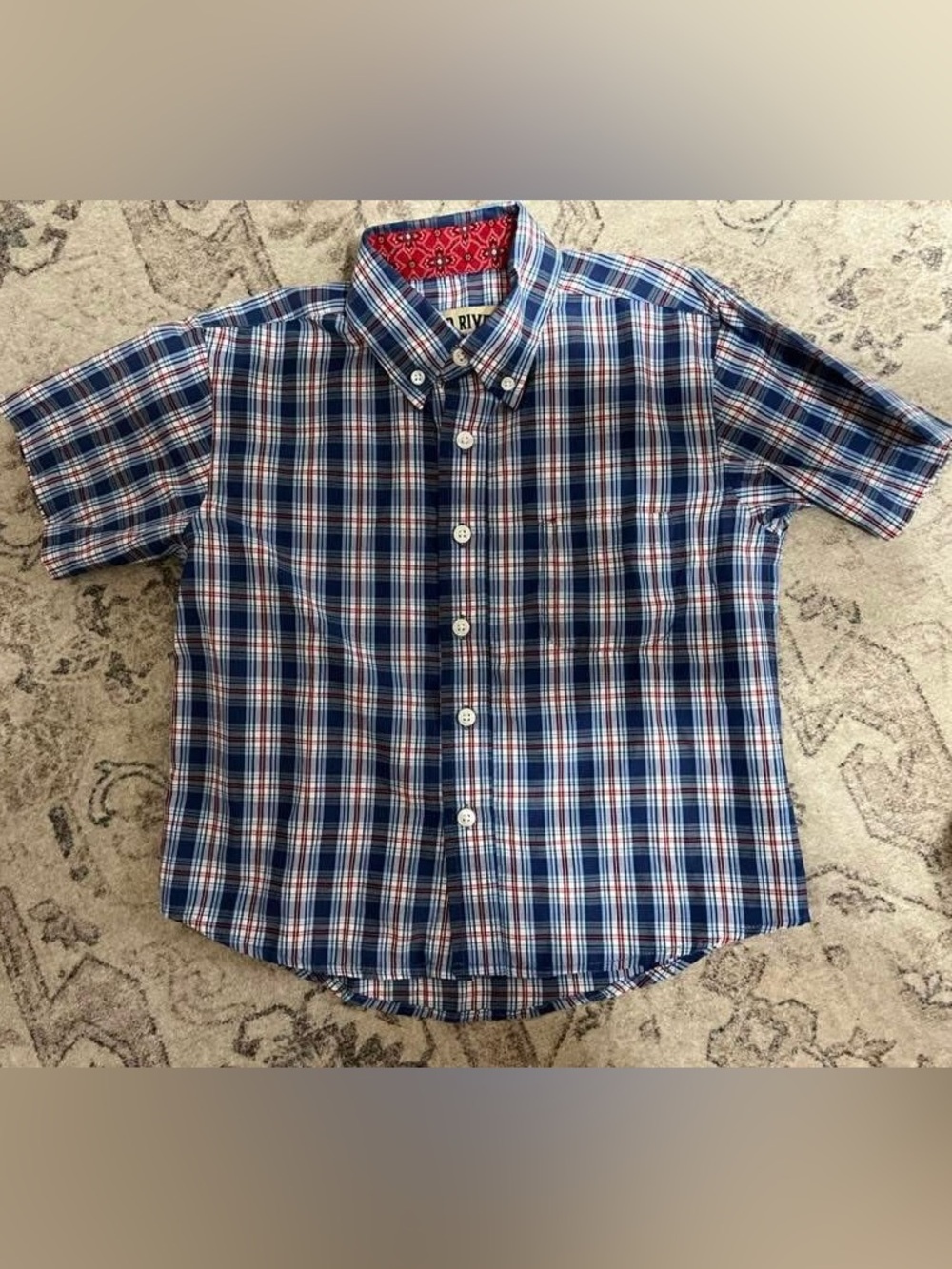 Youth Red River Button Down